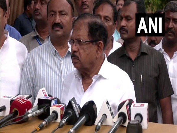 Karnataka Home Minister G Parameshwara (Photo/ANI)