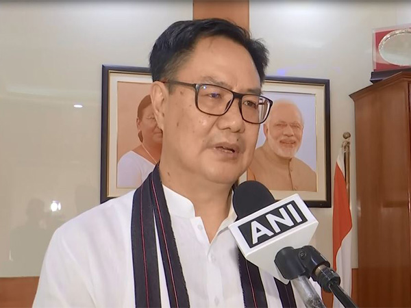 Union Minister of Parliamentary Affairs Kiren Rijiju (Photo/ANI)