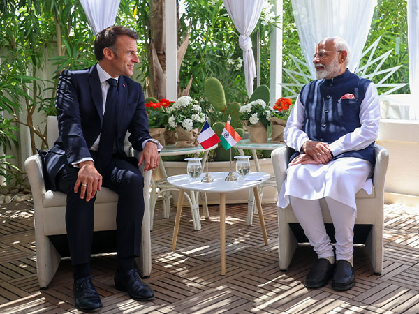 Prime Minister Narendra Modi meets President Emmanuel Macron of France in Italy on Friday (Photo/X@narendramodi)