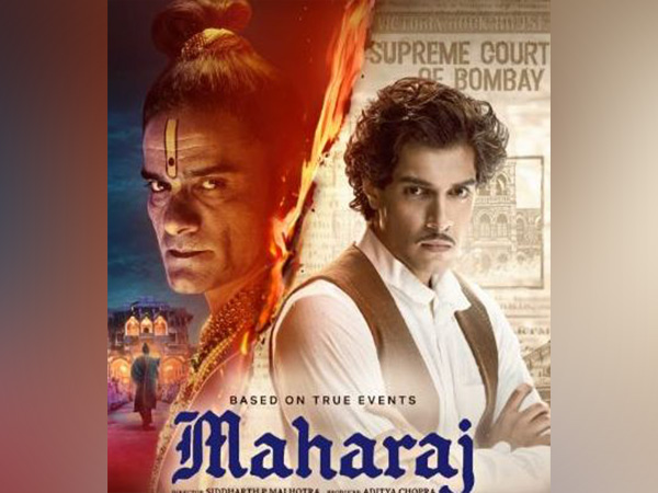 Poster of movie Maharaj (Image source/Instagram) 