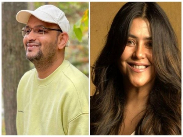 Filmmakers Mahaveer Jain and Ektaa R Kapoor (Image source: Instagram)