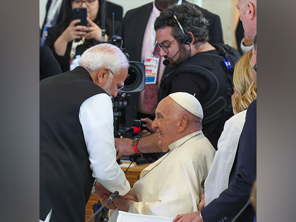 Prime Minister Narendra Modi with Pope Francis (Photo credits: X/@narendramodi)