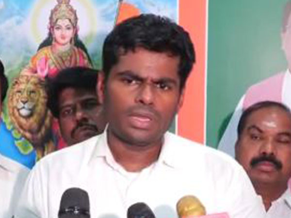 Tamil Nadu BJP chief K Annamalai. (Photo/ANI)