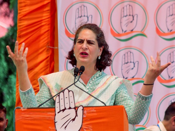Congress leader Priyanka Gandhi Vadra (Photo/ANI)
