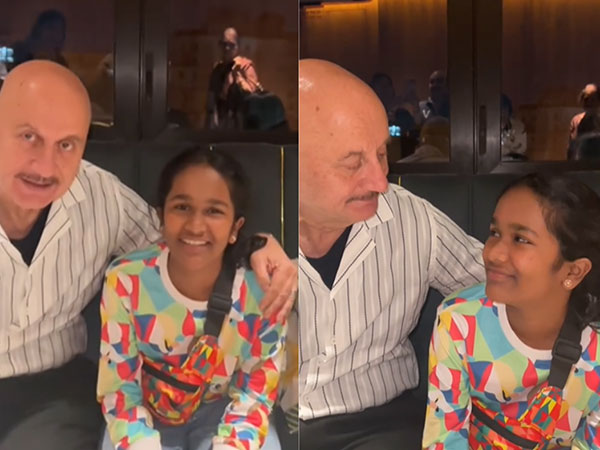 Anupam Kher, late actor Satish Kaushik’s daughter Vanshika (Image Source: Instagram)