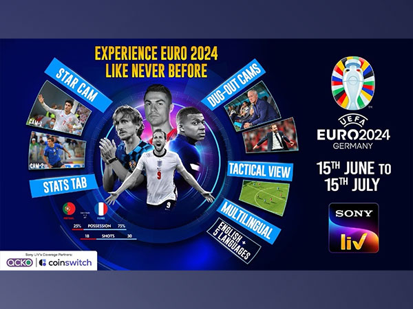 Watch UEFA Euro 2024 on Sony LIV