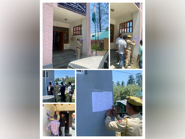 Terror handler declared proclaimed offender by Police in Baramulla. (Photo/ANI)