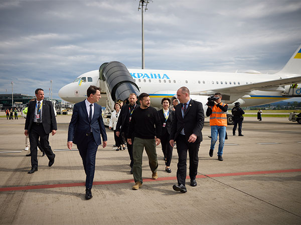 Ukrainian President Volodymyr Zelenskyy arrived in Switzerland for Ukraine Peace Summit (Photo credits: X/@ZelenskyyUa)