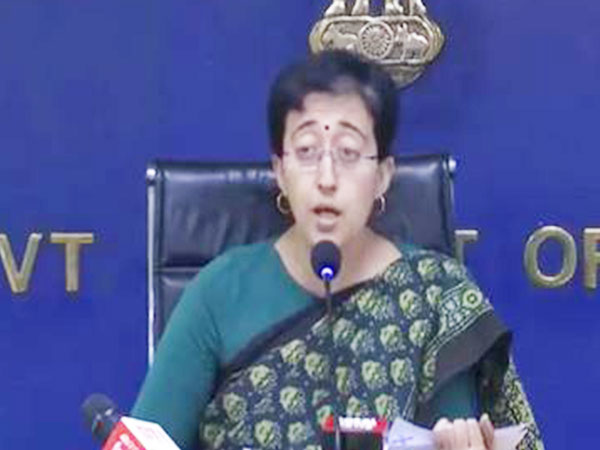 Delhi Water Minister Atishi. (Photo/ANI)