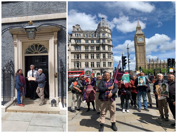 Sindhi Foundation organise protests in London to demand return of abducted minor Sindhi girl (Photo/ANI)