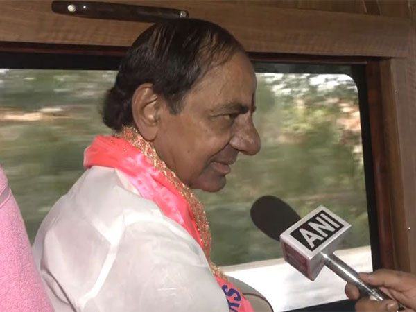 BRS President and Former Telangana Chief Minister Kalvakuntla Chandrashekhar Rao (Photo/ANI)