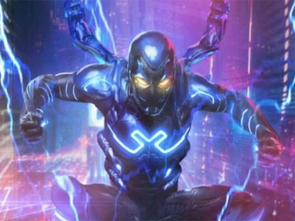 A still from 'Blue Beetle' (Image source: Instagram)