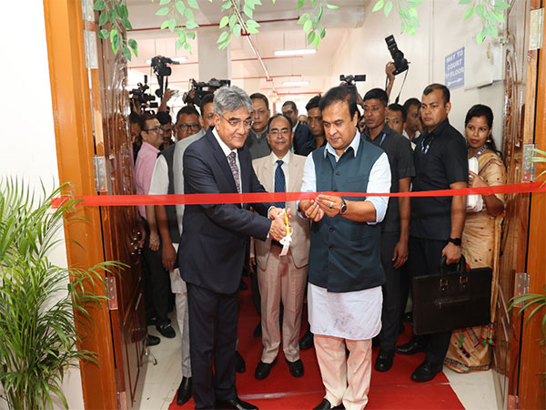 CM Himanta Biswa Sarma inaugurated 'New Judicial Court Building' at Assam's Sivasagar (Photo/ANI)