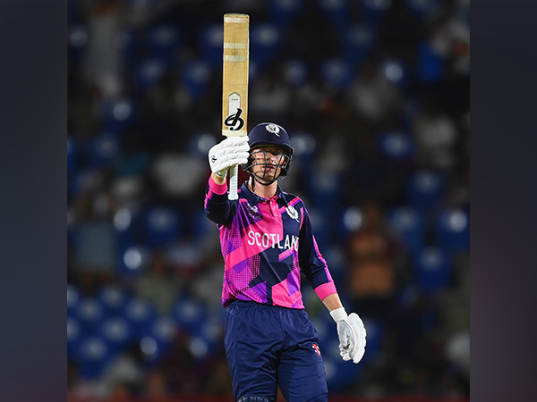 Brandon McMullen. (Photo- Scotland Cricket X)