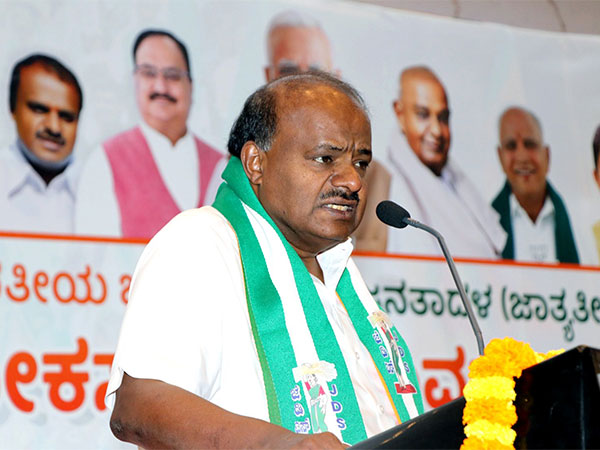 Union Minister HD Kumaraswamy (File photo/ANI)