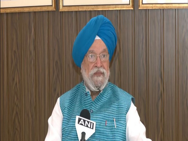 Union Minister of Petroleum and Natural Gas, Hardeep Singh Puri (Photo/ANI)
