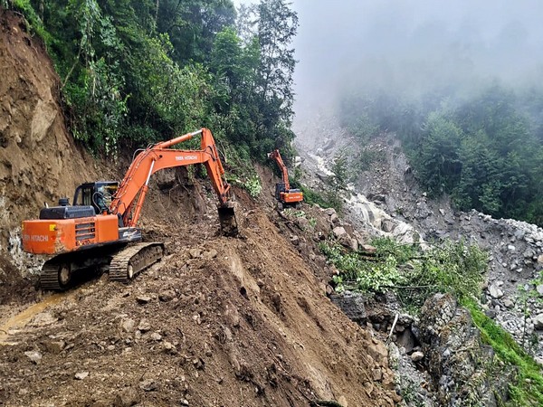 Restoration work at Sikkim (File Photo/ANI)