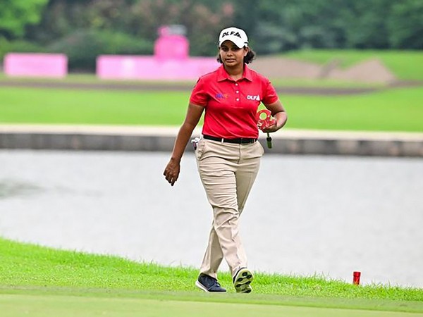 Hitaashee Bakshi in action during Singapore Ladies Masters (Image: LPGA)