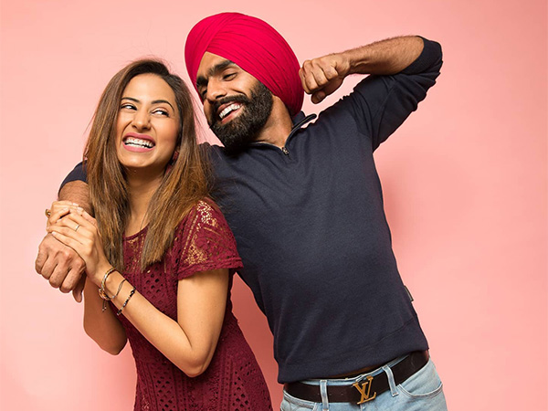 Actors Ammy Virk and Sargun Mehta (Image source: Instagram)