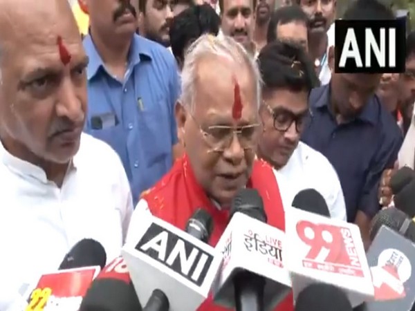 Union Minister Jitan Ram Manjhi in Patna (Photo/ANI)