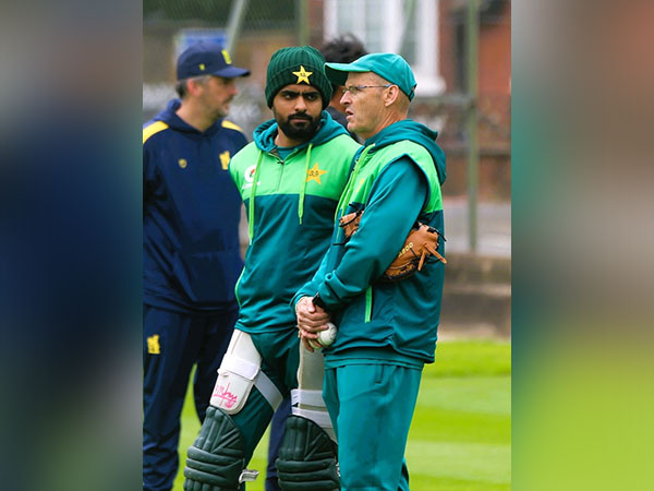 Gary Kirsten with Paksitan skipper Babar Azam (Photo: Pakistan Cricket/ X)
