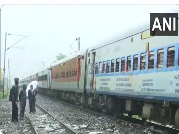 Train service resumes in Darjeeling accident spot (Photo/ANI)