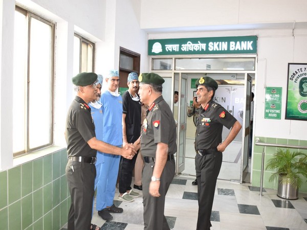 Skin bank facility at Army Hospital (Research and Referral) in New Delhi (Photo/ANI)