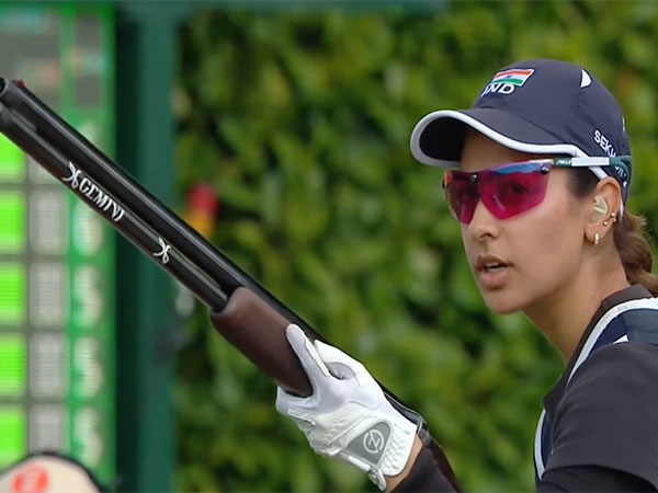 Ganemat Sekhon in action at Trap Concaverde in Lonato (Image: NRAI)