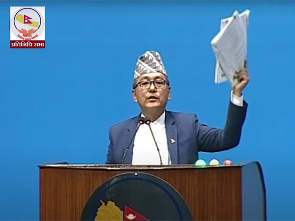 Rajendra Prasad Lingden, former Deputy Prime Minister of Nepal (Photo credits: Screengrab from Federal Parliament of Nepal's video)