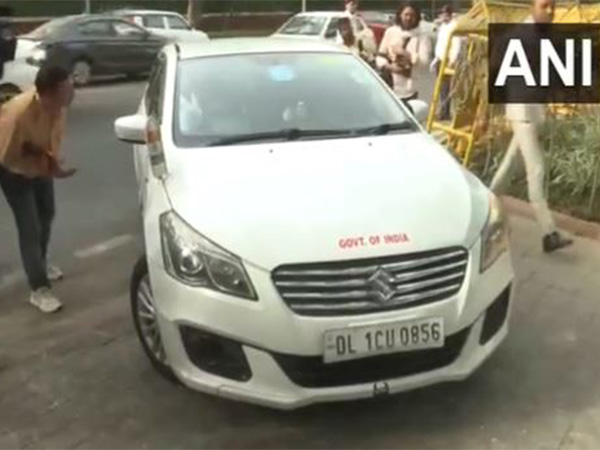 BJP leaders like Chirag Paswan and Kiren Rijiju arrive at Rajnath Singh's residence (Photo/ANI)
