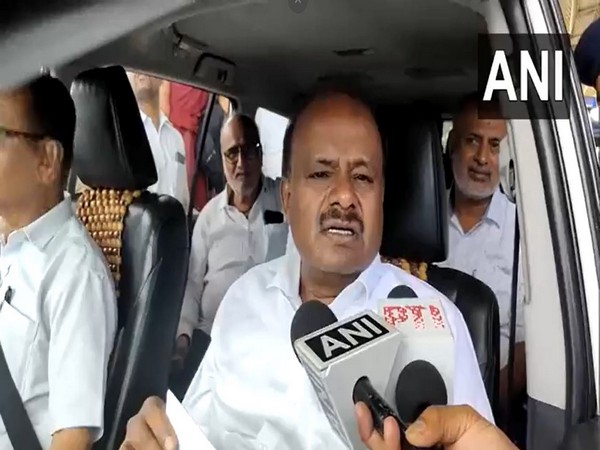 JD(S) leader HD Kumaraswamy. (Photo/ANI)