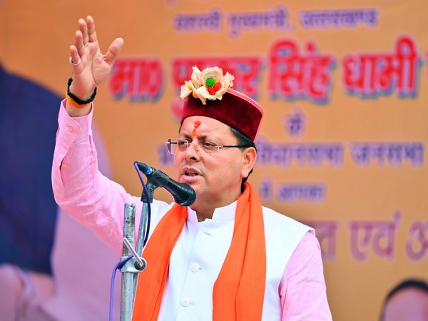 Uttarakhand Chief Minister Pushkar Singh Dhami. (File Photo/ANI)