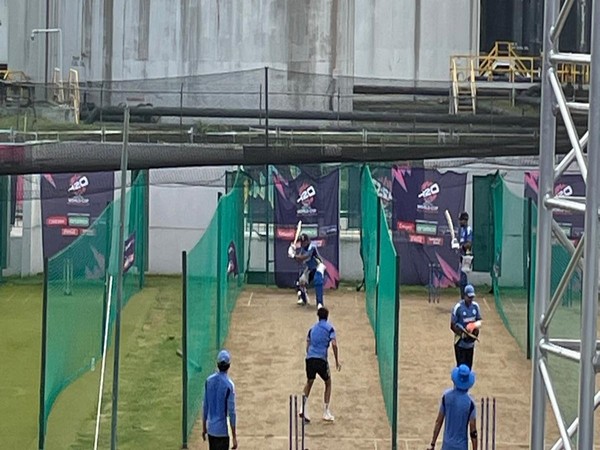 Team India practice. (Picture: ANI)