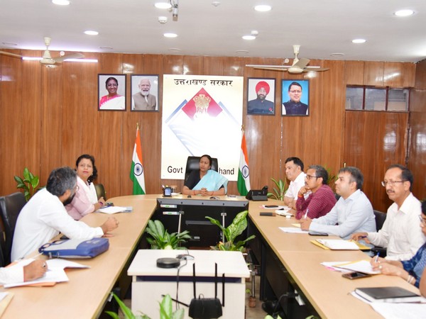 High Powered Meeting for Pantnagar Airport Expansion (Photo/ ANI) 