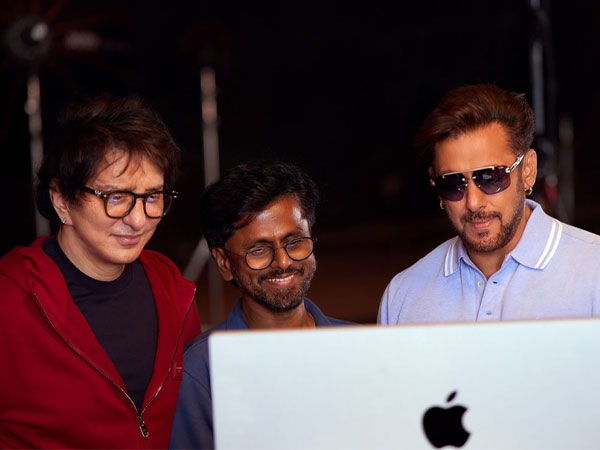 Actor Salman Khan's pic from 'Sikandar' set (Image source: Instagram)