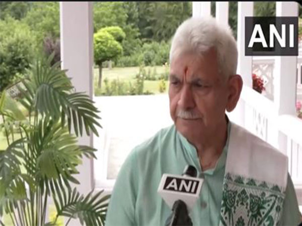 Jammu and Kashmir’s Lieutenant Governor Manoj Sinha (Photo/ANI)