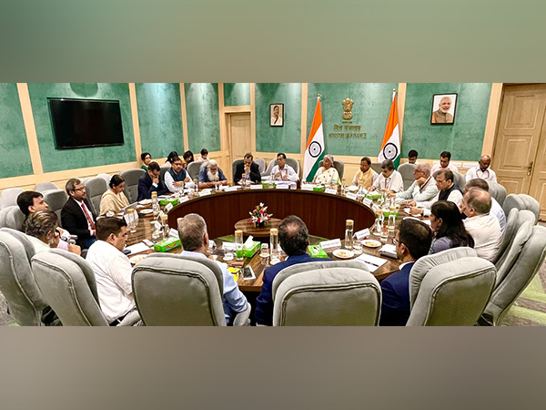 FM Nirmala Sitharaman holds pre-budget meeting with economists in Delhi (Photo- X/ @FinMinIndia)