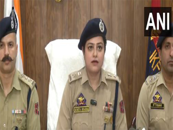 SSP Reasi Mohita Sharma (Photo/ANI)