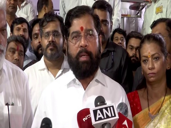 Maharashtra Chief Minister, Eknath Shinde. (ANI Photo)
