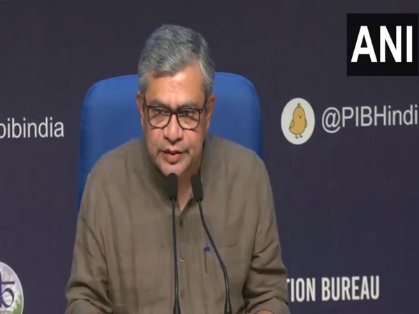 Union Minister for Information and Broadcasting, Ashwini Vaishnaw (Photo/ANI)