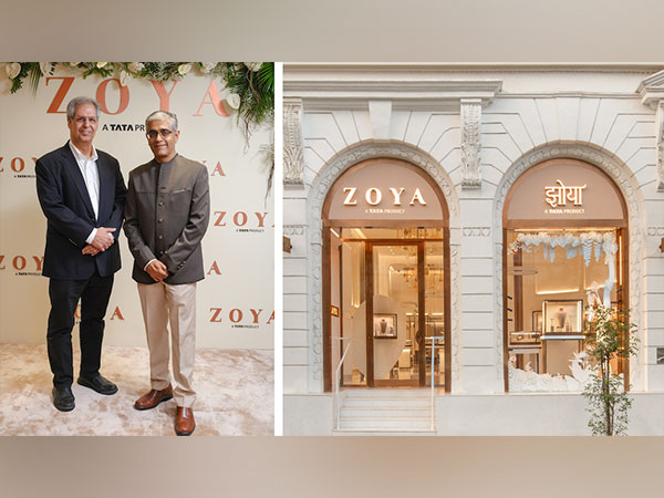 Noel Tata and Ajoy Chawla at the launch of Zoya, Kala Ghoda