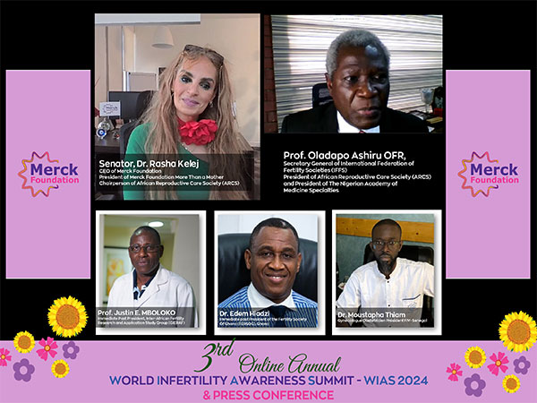 Merck Foundation and Africa Reproductive Care society (ARCS) together conduct the 3rd Online Annual World Infertility Awareness Summit (WIAS 2024) & Press Conference