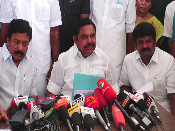 AIADMK general secretary Edapadi K Palaniswami (Photo/ANI)