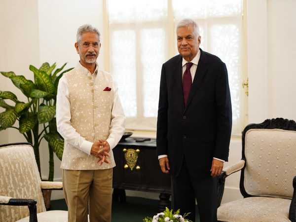External Affairs Minister S Jaishankar and Sri Lankan PresidentRanil Wickremesinghe (Photo: X @DrSJaishankar)
