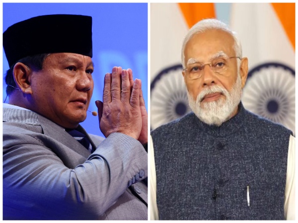 President-elect Prabowo Subianto of Indonesia (left) and Prime Minister Narendra Modi (File Photo)