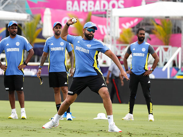 Team India during practice. (Picture: BCCI/X)