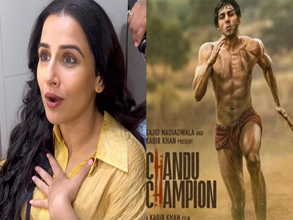 Vidya Balan, Chandu Champion poster (image source: instagram)
