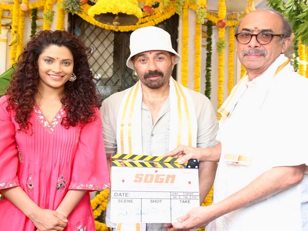Saiyami Kher, Sunny Deol (Image source/film team) 