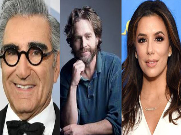 Eugene Levy, Zach Galifianakis, Eva Longoria (Image source: Instagram)