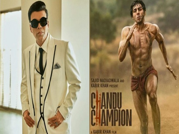 Karan Johar, Chandu Champion poster (image source: instagram)